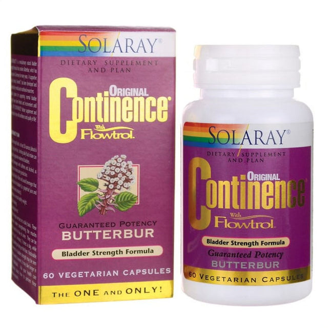 Solaray Original Continence with Flowtrol 60 Veg Caps