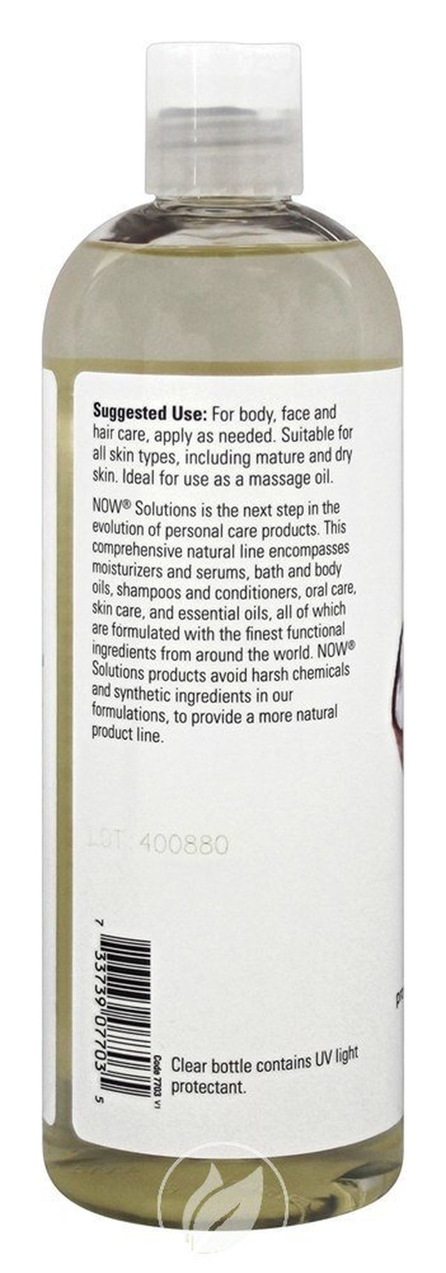 NOW Solutions Liquid Coconut Oil 16 Oz