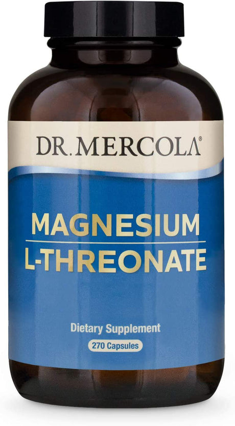 Dr. Mercola, Magnesium L-Threonate, 2,000 Mg per Serving, 90 Servings (270 Capsules)