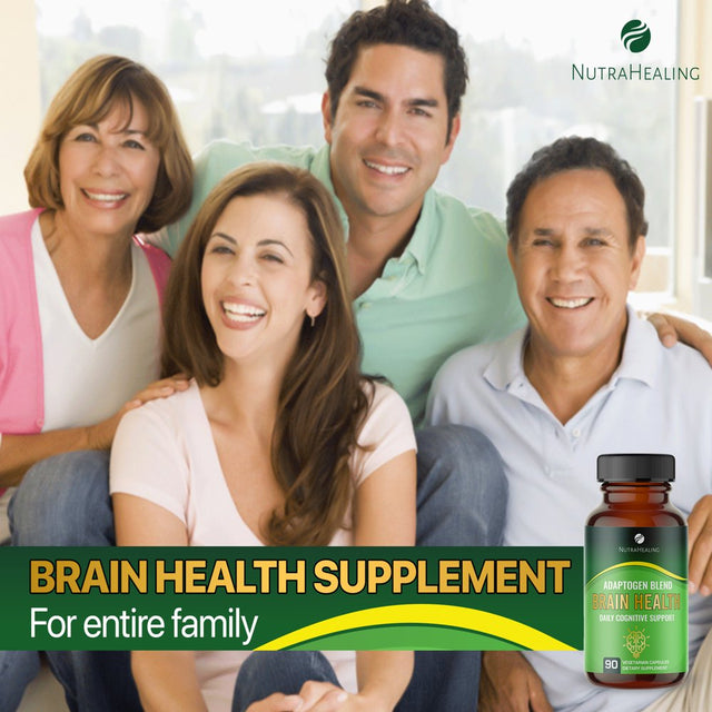 Brain Health Supplement – Focus & Memory Booster - Mental Protection- Nootropic Adaptogen Blend