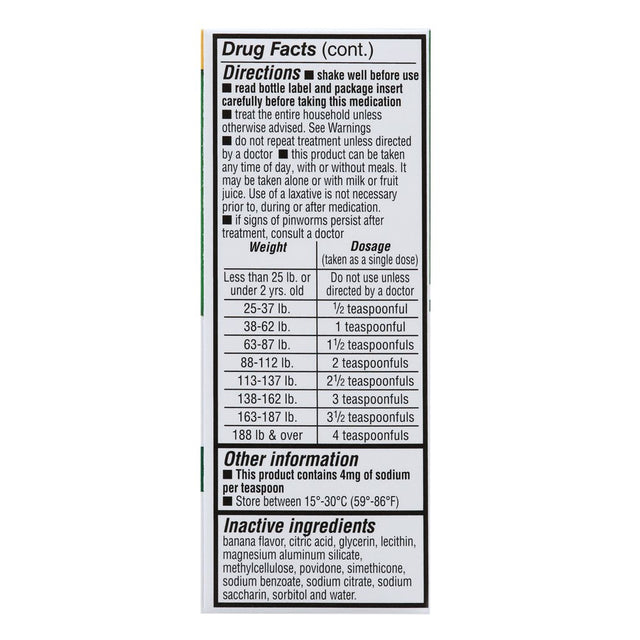 Reese'S Pinworm Medicine, 1 Fl Oz.