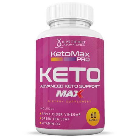 (5 Pack) Keto Max Pro ACV MAX Pills 1675Mg Alternative to Gummies Dietary Supplement 300 Capsules