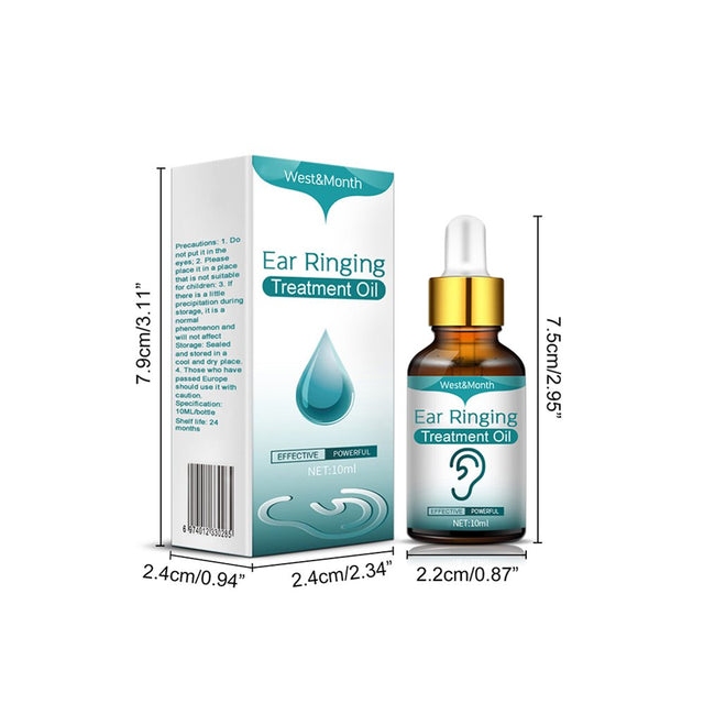 Pinfect Ear Ringing Relieving Serum Natural Plant Extract Oil for Unisex Health Care