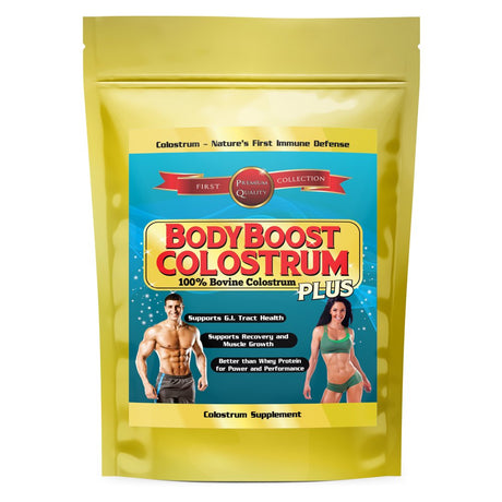 Bodyboost Whole Colostrum Powder Supplement (8Oz) with Immunoglobulins for Gut Health, Immune Strength