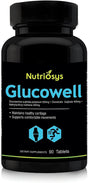 Nutriosys Glucowell Glucosamine, Chondroitin and MSM 500Mg - 90 Tablets