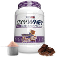 Ehplabs Oxywhey Whey Protein Powder Protein Shake - 25G of Whey Protein Isolate Meal Replacement Shake, Non-Gmo, Post Workout Protein Shakes, Isolate Protein Powder - 25 Serves (Delicious Chocolate)