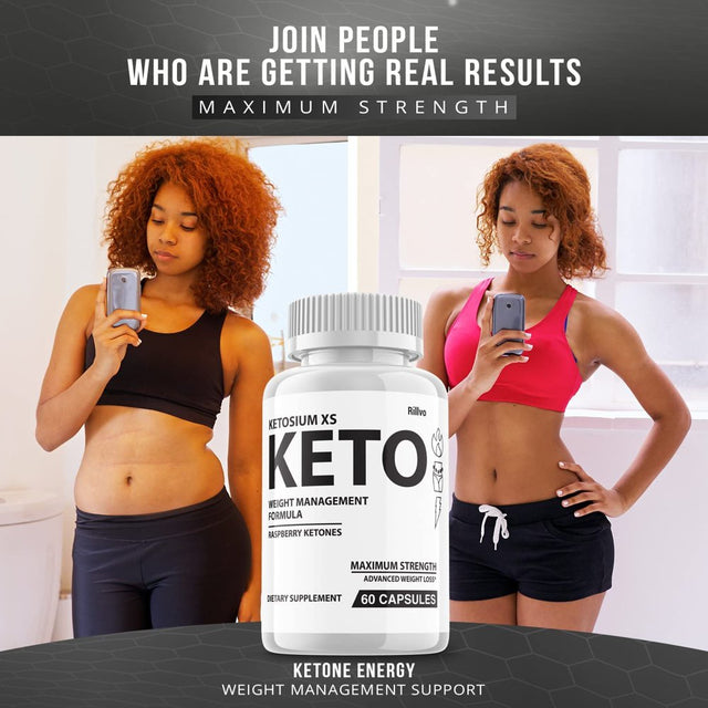 Ketosium XS Weight Management Formula 800Mg 60 Capsules