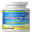 Puritans Pride Rapid Release Probiotic 10 Capsules with 1000 UI Vitamin D, 60 Count