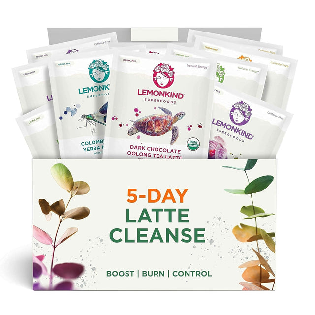 8 Day Detox & Restart Adaptogenic Stress-Relief & Fat-Burn Core Juice Cleanse Bundle - 49 Servings