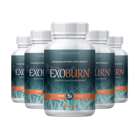 (5 Pack) Exoburn - Exoburn Weight Loss Support Capsules