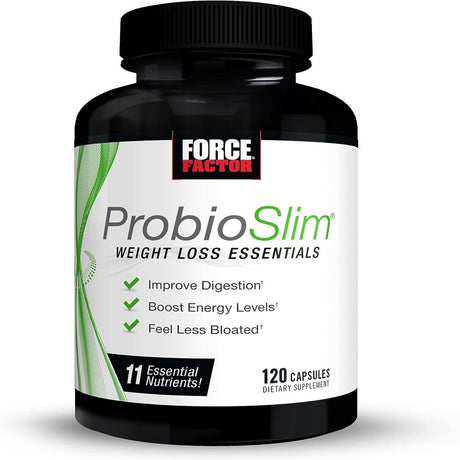 Probio Slim Belly Fat Burner Pills to Lose Stomach Fat - Weight Loss Pills for Men 120 Capsules