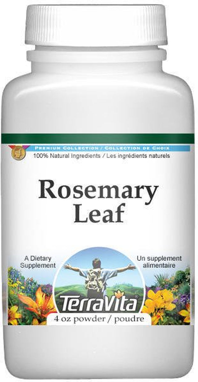 Terravita Rosemary Leaf Powder, (4 Oz, 1-Pack, Zin: 511549)