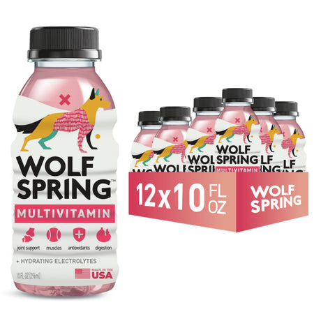 Wolf Spring Multivitamin Drink for Dogs | 12-Pack