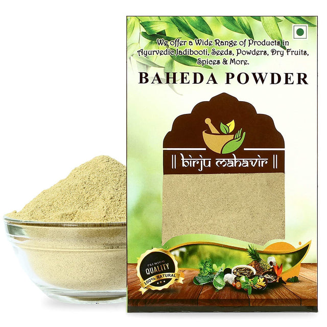 Birju Mahavir 200 Gr Baheda Powder - Terminalia Belerica, (Model: BMPL-326)