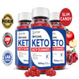 (3 Pack) Slim Candy Keto ACV Gummies 1000MG with Pomegranate Juice Beet Root B12 180 Gummys Supplement