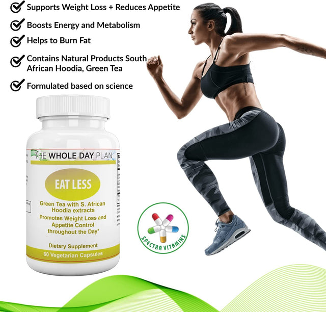 EAT Less - Weight Loss Pills for Women and Men That Works Fast - Appetite Suppressant Fat Burning Supplements for Women and Men That Work Fast - Made in USA