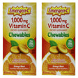 Emergen-C 1,000 Mg Vitamin C Dietary Supplement Orange Blast Chewables 40 Tablets Pack of 2