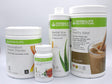 HERBALIFE Four Combo Formula 1 (Dutch Chocolate 780G) Herbal Aloe Concentrate Pint 473Ml-Personalized Protein Powder 360G and Herbal Tea Concentrate 51G