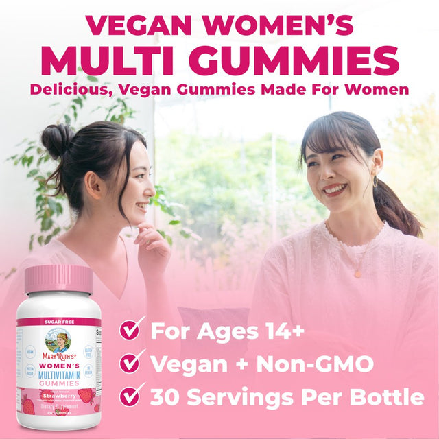 Maryruth Organics Women'S Multivitamin Gummies - Strawberry (60 Gummies) for Overall Wellness