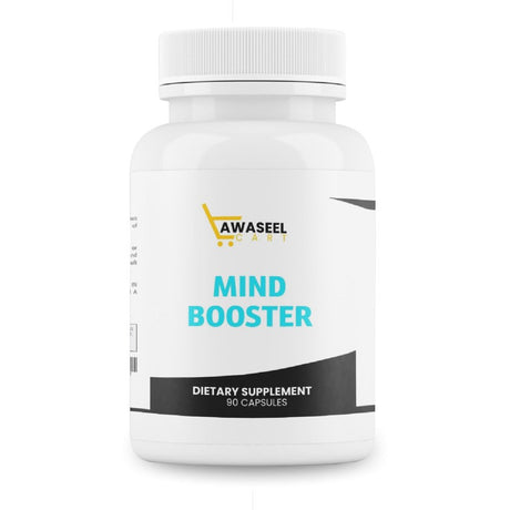 Tawaseel Mind Boosting Nootropic Brain Supplement - 90 Capsules for Enhanced Memory and Mental Performance