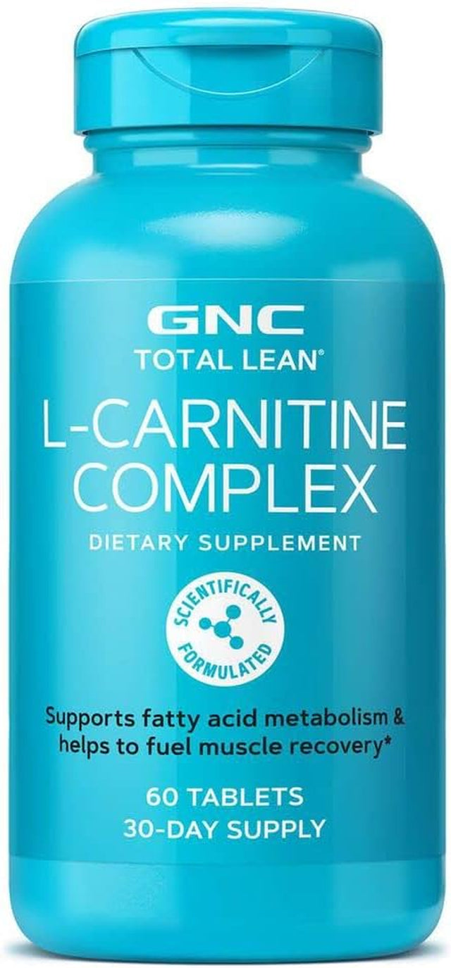 GNC Total Lean L-Carnitine Complex | Supports Muscle Recovery | 60 Tablets