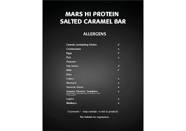 Mars Hi Protein Bar (12 X 59G) - Salted Caramel