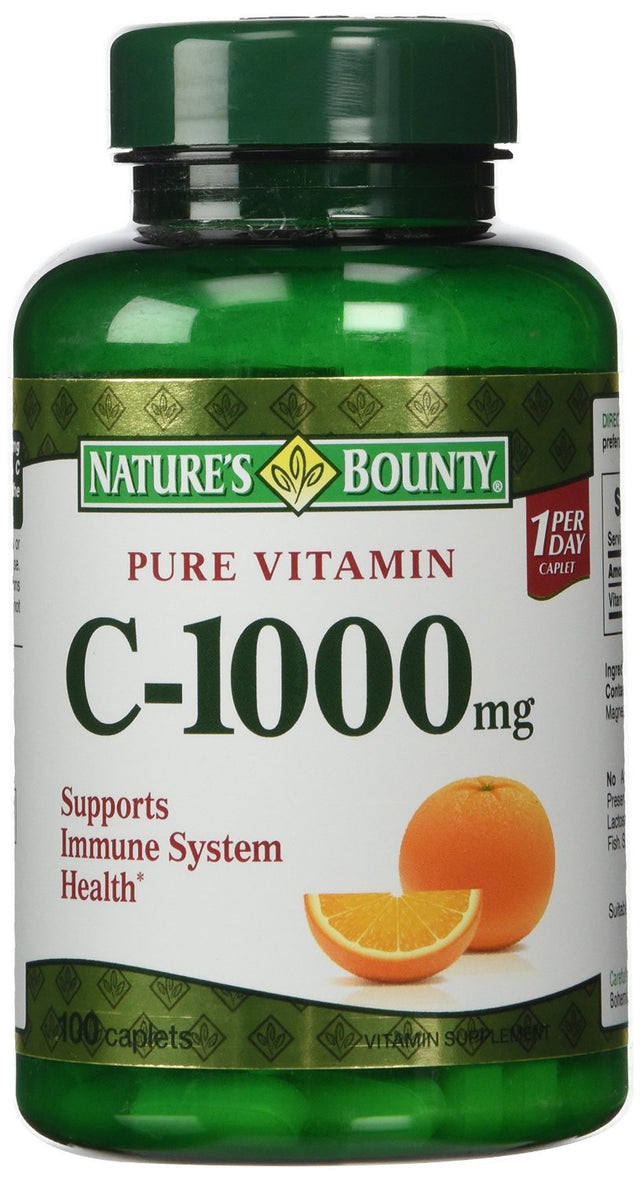 Nature'S Bounty Vitamin C 1000 Mg Caplets 100 Each