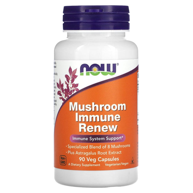 NOW Foods, Mushroom Immune Renew, 90 Veg Capsules