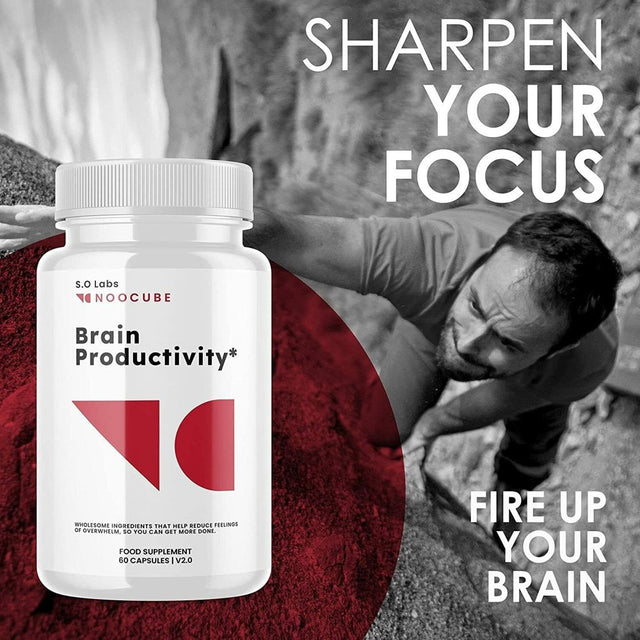 Ikj Brain Booster, Focus, Memory, Function, Clarity Nootropic Supplement