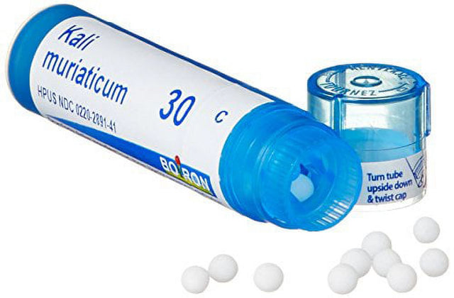 Boiron Kali Muriaticum 30C (Pack of 5), Homeopathic Medicine for Nasal Congestion