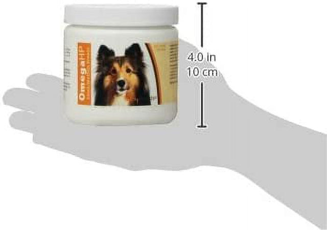 Healthy Breeds Shetland Sheepdog Omega HP Fatty Acid Skin and Coat Support Soft Chews