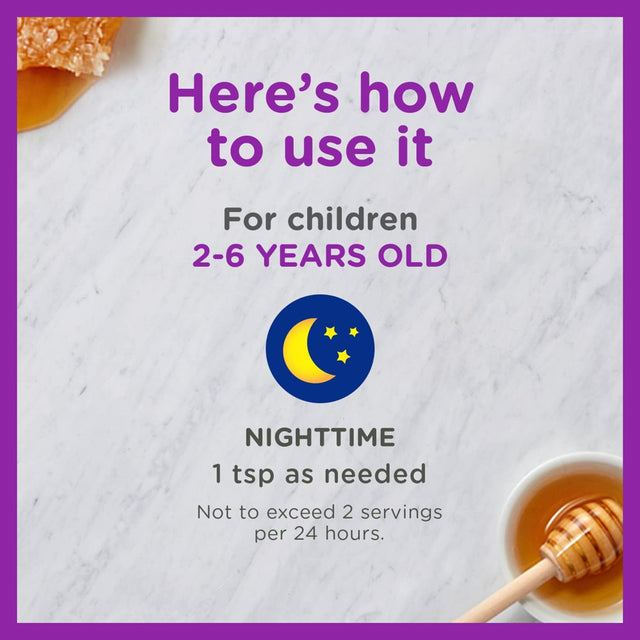 Zarbee’S Kids Cough + Immune Nighttime for Children 2-6 (Pack of 48)