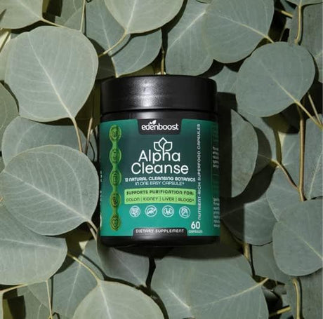 Alphacleanse | Liver Health and Detox Blend Made with 12 Organic Superfoods. Milk Thistle, Dandelion Root, Burdock Root. Formulated for Detox Support, Liver, Digestive Health.