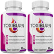 Toxiburn - Pills for Weight Loss - Energy Boosting Dietary Supplements for Weight Management and Metabolism - Advanced Ketogenic Ketones - 120 Capsules (2 Pack)