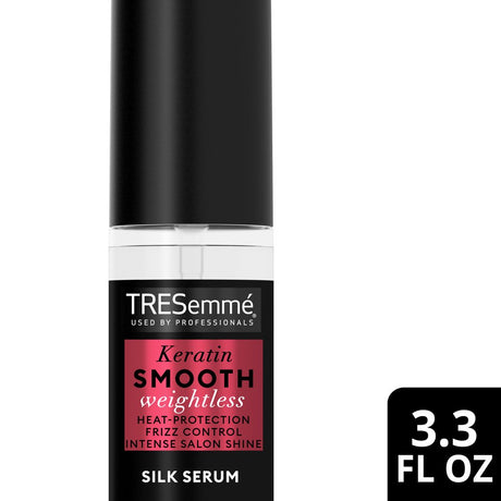 Tresemme Keratin Smooth Detangling Hair Serum for Shine Heat Protection & Frizz Control, 3.3 Fl Oz