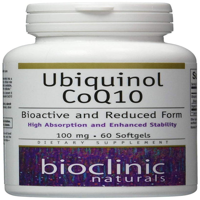 Bioclinic Naturals Ubiquinol Softgels, 60 Count