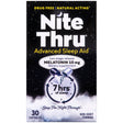 Nitethru Advanced Sleep Aid, Melatonin Dietary Supplement, 30 Capsules