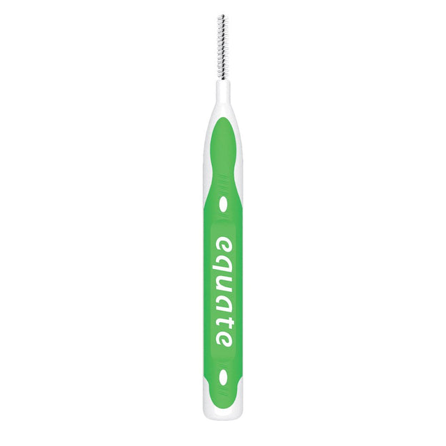 Equate Tight Mint Interdental Straight Brushes with Anti-Bacterial Caps, 20 Count