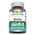 Amazing Formulas Biotin 10000Mcg 100 Veggie Capsules Supplement | Non-Gmo | Gluten Free | Made in USA