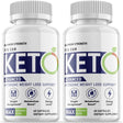 (2 Pack) You Can Keto - Keto You Weight Loss Formula - Energy & Focus Boosting Dietary Supplements for Weight Management & Metabolism - Advanced Fat Burn Raspberry Ketones Pills - 120 Capsules