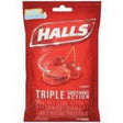 Halls Cherry Drops Triple Soothing Action (Pack of 48)