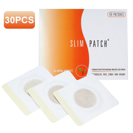 Walmeck 30Pcs Slim Patch Navel Sticker -Obesity Fat Burning for Losing Weight Abdomen Slimming Patch Paste Belly Waist