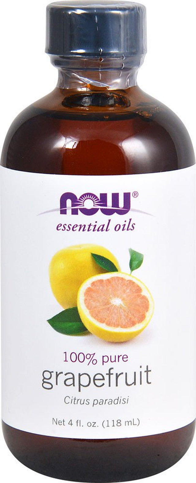 NOW Essential Oils Grapefruit Oil -- 4 Fl Oz