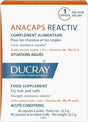 Ducray ANACAPS REACTIV Food Supplement Hair and Nails - 30 Caps - 1 Month Supply