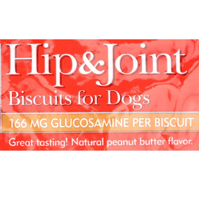 Nutri-Vet Hip & Joint Biscuits for Dogs - Tasty Dog Glucosamine Treat -SMALL Biscuit - 19.5 Oz.