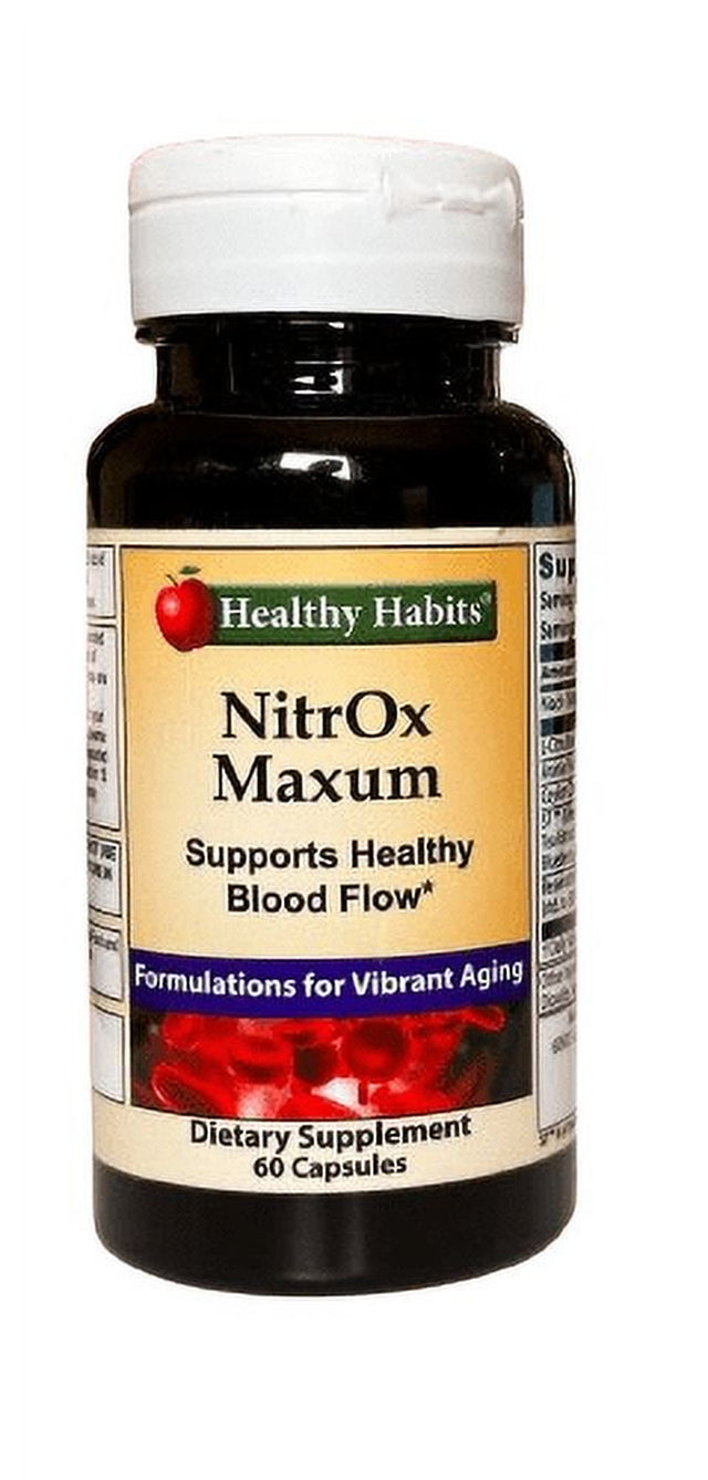 Nitric Oxide Precursor for Men for Healthy Blood Flow 60 Capsules