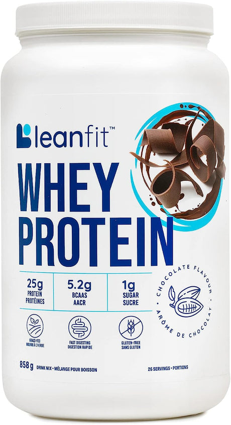 Leanfit Chocolate Whey Protein, 858 GR