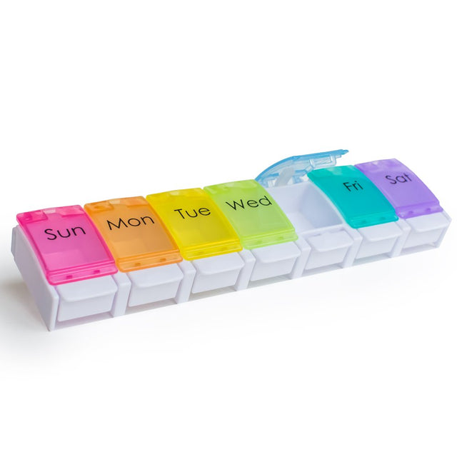 RMS Daily and Weekly Pill Organizer and Medicine Reminder