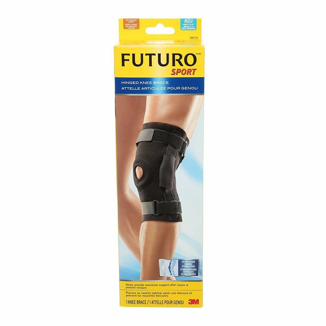 Futuro Sport Ultra-Rigid Hinged Stabilizer, Adjustable Knee Brace Support, 1Ct