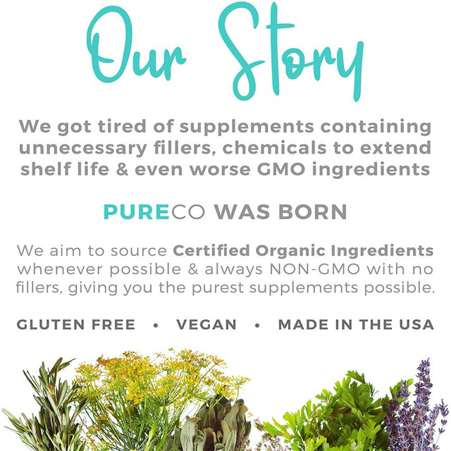 Pure Co USDA Organic Cranberry Concentrate (50:1) Powder - 500Mg Is Equivalent to 25,000Mg Fresh Cranberries - Kidney Cleanse UTI Support Vitamins - Fruit Extract Supplement - 100 Servings: No Pills